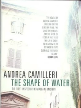Image of The Shape of Water by Andrea Camilleri Hardback