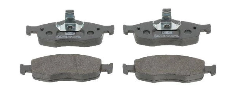 Image of CHAMPION 571832CH Brake pad set not prepared for wear warning indicator Brake Pad Set,disc brake (402)