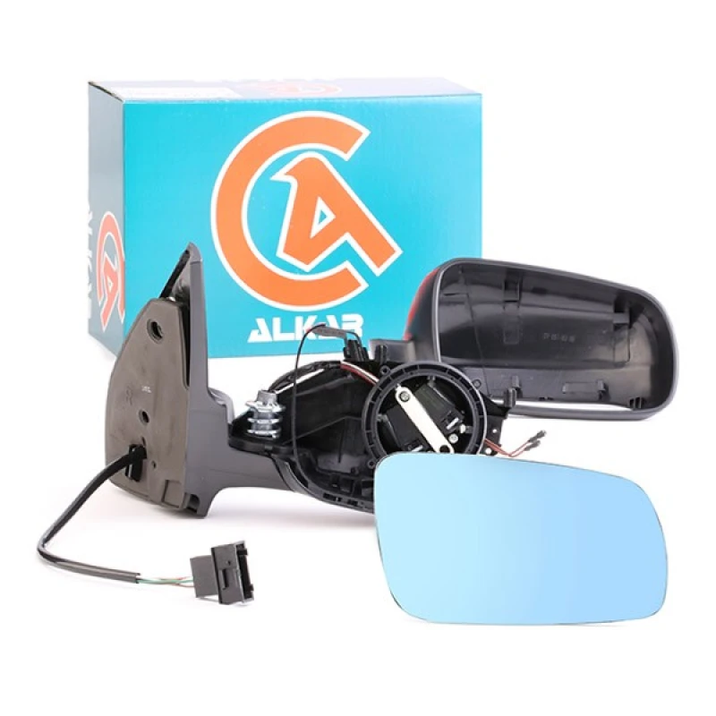 Image of ALKAR 6128127 Wing mirror Right, Electric, Convex Outside Mirror (50)