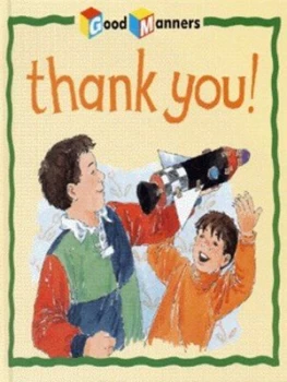 Image of Thank You by Janine Amos and Annabel Spenceley Hardback