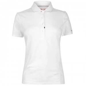 image of Musto Ladies Sunblock Polo - White