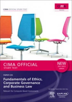 Image of Cima Paper C05 Fundamentals of Ethics Corporate Governance and Business Law. Paperback