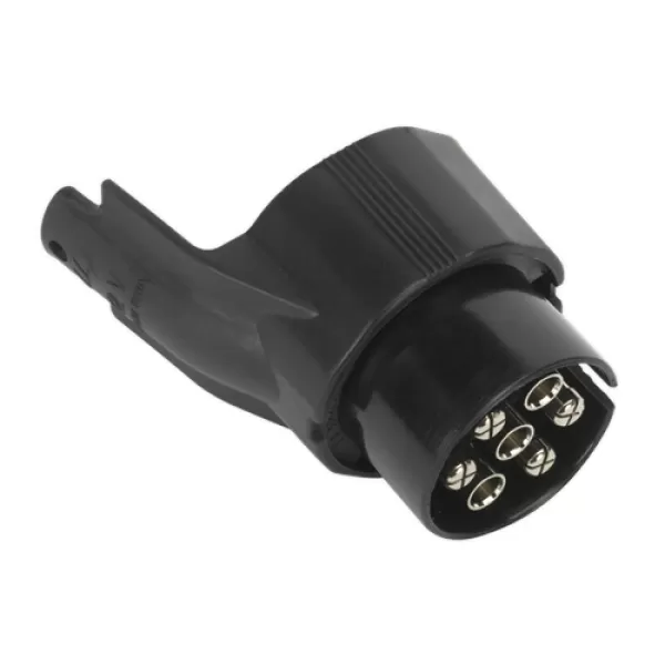 Image of Genuine SEALEY TB43 Socket Conversion Adaptor 7-Pin N-Type - 13-Pin Euro 12V