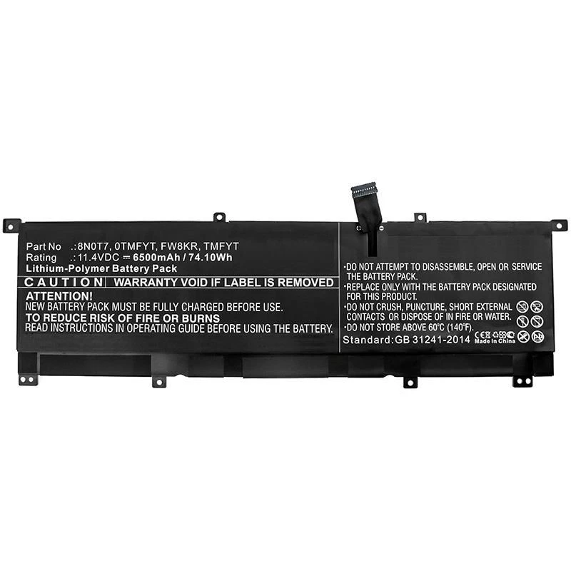 Image of CoreParts MBXDE-BA0183 laptop spare part Battery