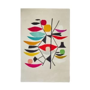 Image of Inaluxe Shipping News Rug Multi Coloured