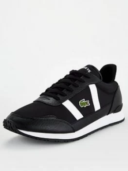 Lacoste Partner Trainers - Black, Size 9, Men