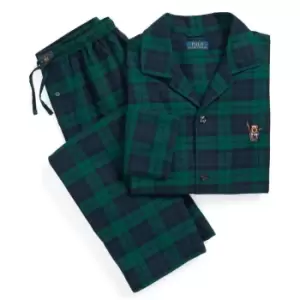 Image of Polo Ralph Lauren Long Sleeve Pyjama Set - Black