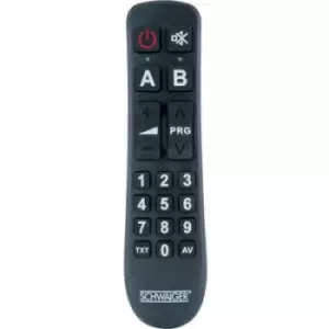 Image of Schwaiger UFB1100 533 Universal Remote control Black
