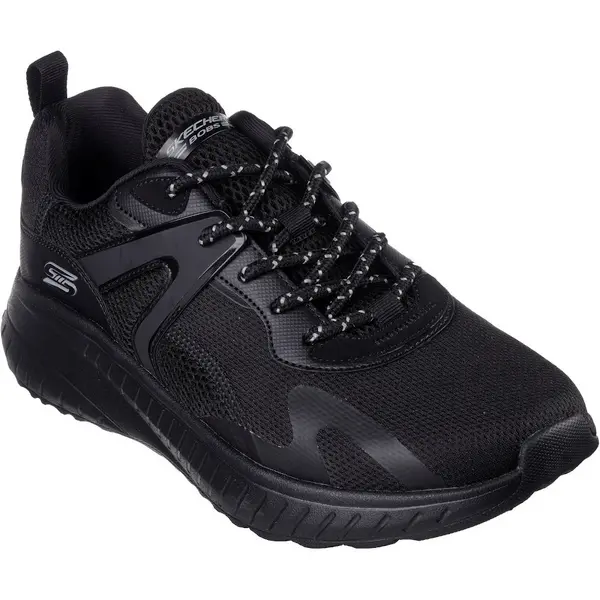 Image of Skechers Mens Bobs Squad Chaos Elevated Drift Trainers UK Size 9 (EU 43) Black SKE2247-BBK-9