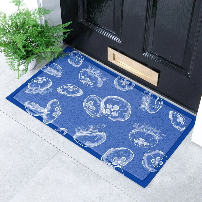 Image of Native Natural Jellyfish Indoor Outdoor Doormat (70 X 40Cm)