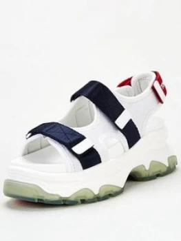 image of Tommy Jeans Sporty Chunky Sandal - White