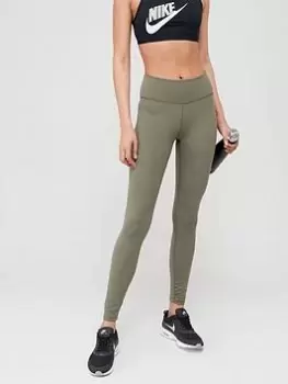 Image of Nike The One Legging - Olive Size S, Women