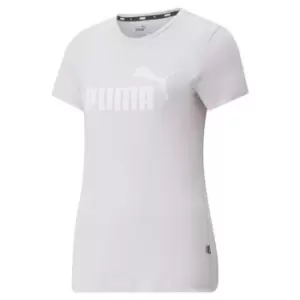 Puma No1 Logo QT T Shirt - Purple