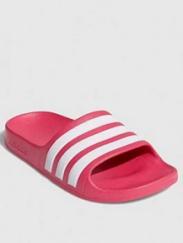 image of Adidas Adilette Aqua Sliders - Pink