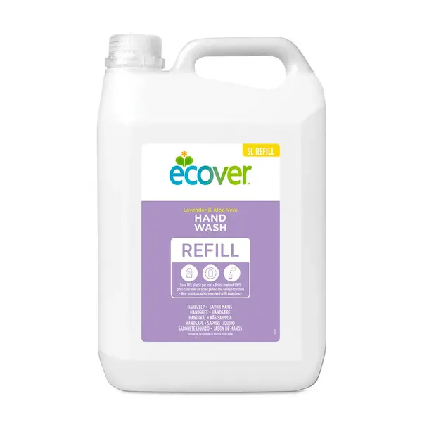 Image of Ecover Hand Wash Refill Lavender & Aloe Vera 5L