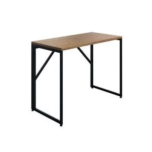 image of Jemini Folding Desk 1000x500x745mm OakBlack Leg KF80309 KF80309