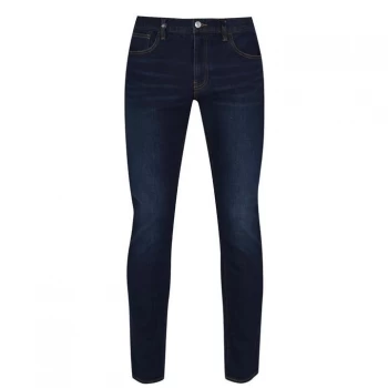 Image of Armani Exchange J13 Slim Fit Jeans Dark Wash Size 30 Men