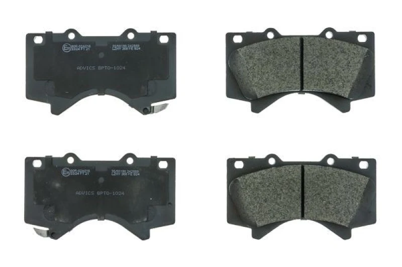 Image of AISIN Brake pad set AISIN BPTO-1024