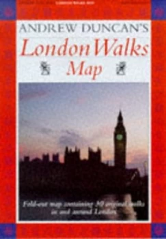 Image of Andrew Duncans London Walks Map by Andrew Duncan Book