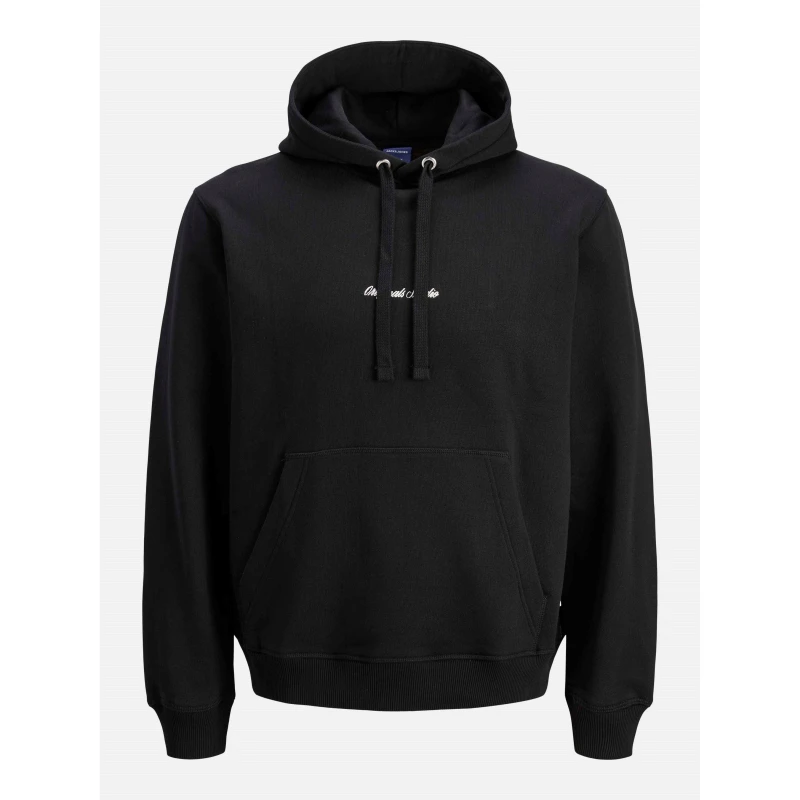 Image of Jack and Jones Norrebro Hoodie Mens Black male XL