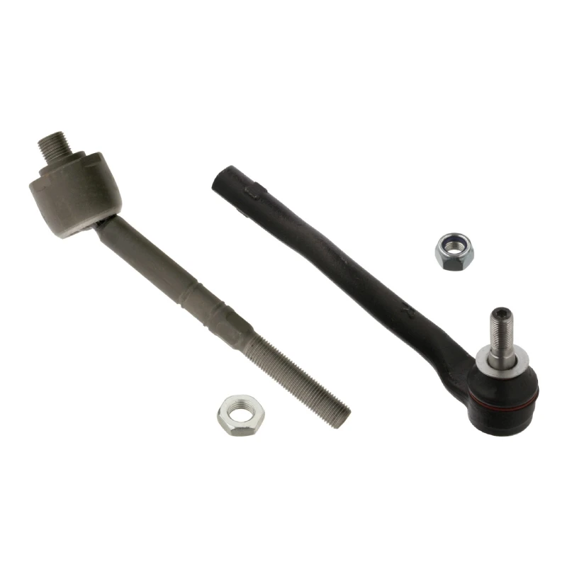 Image of FEBI BILSTEIN 37865 Tie Rod Front Axle Right, with lock nut Rod Assembly (284)