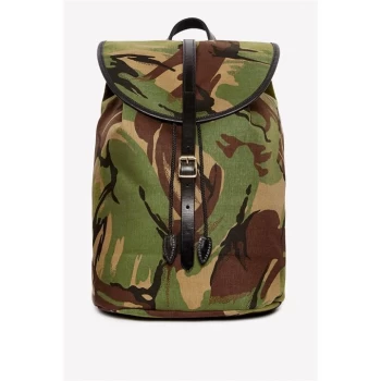 image of Jack Wills Pennine Camo Backpack - Khaki