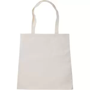 image of Bagbase Sublimation Shopper Bag (10 Litres) (One Size) (Natural) - Natural