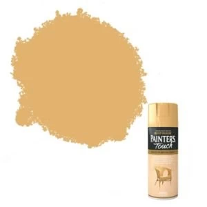 Image of Rust-Oleum Painter's touch Khaki Gloss Multi-surface Decorative spray Paint 400ml