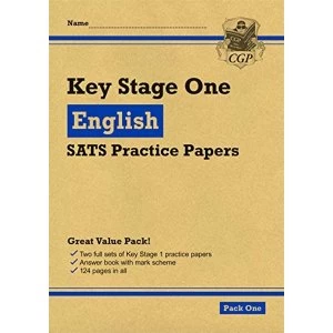 Image of New KS1 English SATS Practice Papers: Pack 1 (for the 2021 tests) Paperback / softback 2018