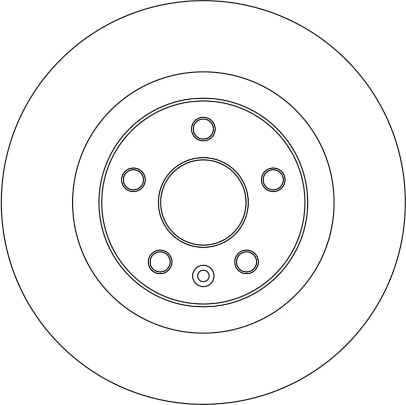 Image of Brake disc TRW DF6776S