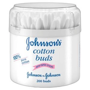 image of Johnsons Baby Cotton Buds 200 pack