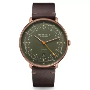 image of Sternglas S02-HHR19-VI17 Mens Limited Edition Hamburg Wristwatch