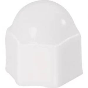 Image of TOOLCRAFT Korrex protective caps for hexagonal nuts 12mm Plastic