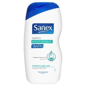 image of Sanex Dermo Moisturising Bath Foam 500ml