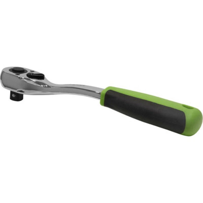 Image of Loops 72-Tooth Offset Flip Reverse Ratchet Wrench - 1/2 Inch Sq Drive - Pear Head Multi
