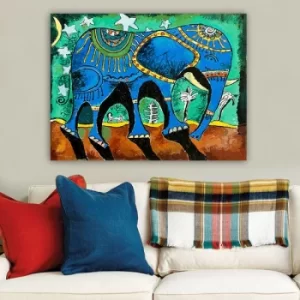 Image of 163361375_70100 Multicolor Decorative Canvas Painting
