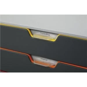 Image of Original Durable Varicolor Drawer Box with Five Colourful Drawers