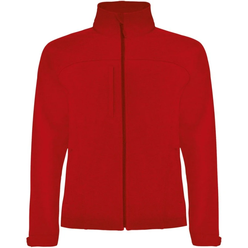 Image of ROLY ROLY Men Rudolph Soft Shell Jacket in Red Size: Small Red S Male 5063470491155