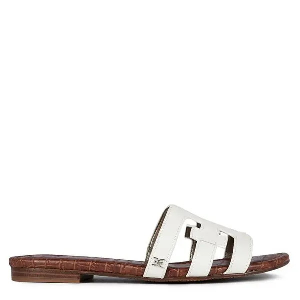 Image of Sam Edelman Bay Slide Sandal - White 3