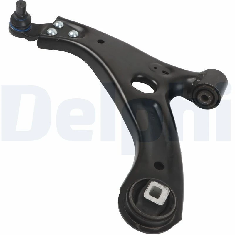 Image of DELPHI TC4589 Suspension arm Control Arm, Sheet Steel, Front, with ball joint Sheet Steel Track Control Arm (273)