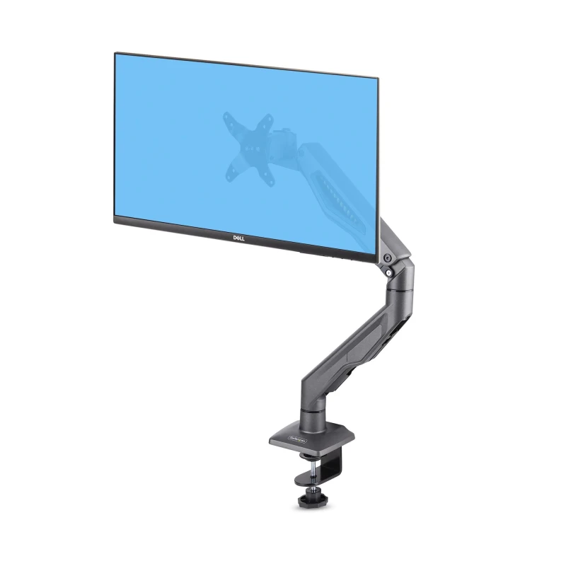 Image of StarTech.com StarTech.com Desk Mount Monitor Arm, Up To 32" Display, Max 22lb/10kg, VESA 75x75/100x100, C-Clamp, Fully Articulating, Mechanical Spring