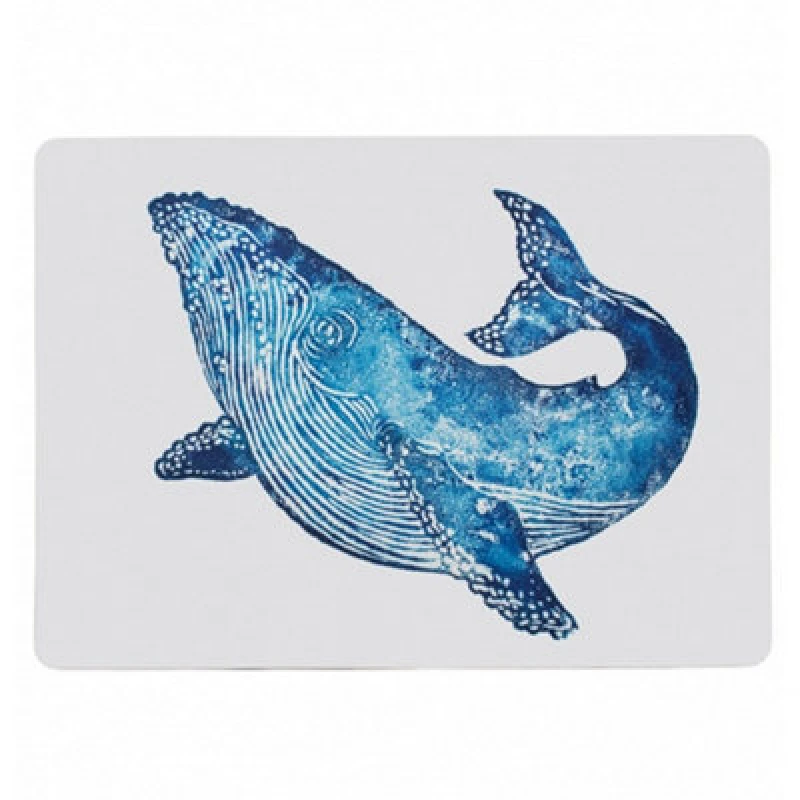Image of BlissHome Creatures Whale Design Bathmat Multi