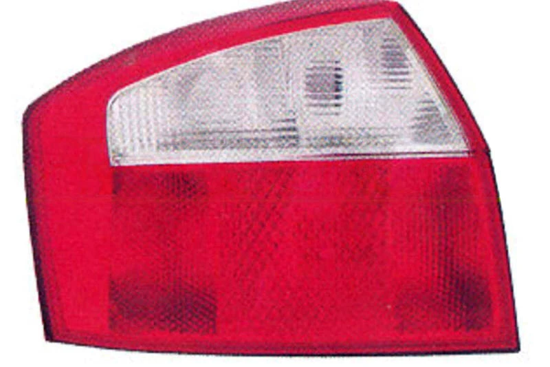Image of PRASCO AD0204154 Rear light TYC without bulb holder, Left Combination Rearlight (391)
