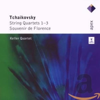 Image of Pyotr Ilyich Tchaikovsky - String Quartets 1-3/Souvenir De Florence CD