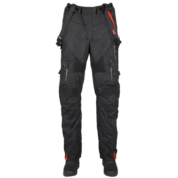 Image of Furygan Gravity Pants Black Red Size L