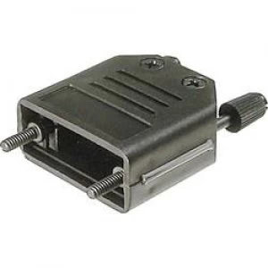 Image of D SUB housing Number of pins 9 Plastic 180 Black