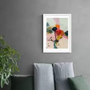 Image of East End Prints Paysage Abstrait Print MultiColoured