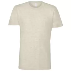 Image of Bella + Canvas Adults Unisex Heather CVC T-Shirt (L) (Natural Heather)