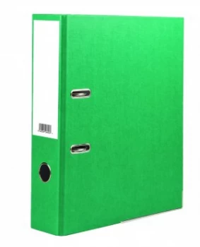 Image of Value Lever Arch File A4 Green PK10