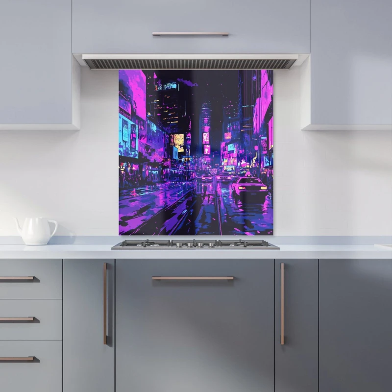 Image of Designer Kitchen Splashbacks Dante Mercer: 00007 Kitchen Splashback Size: 600mm x 750mm Multicolor Unisex 600mm x 750mm